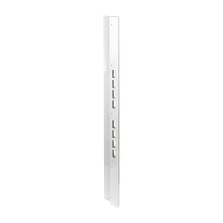 Prime-Line Mega-Jamb Reinforcing Plate, 48 in., For 1-3/4 in. Doors, White (Single Pack) U 10896